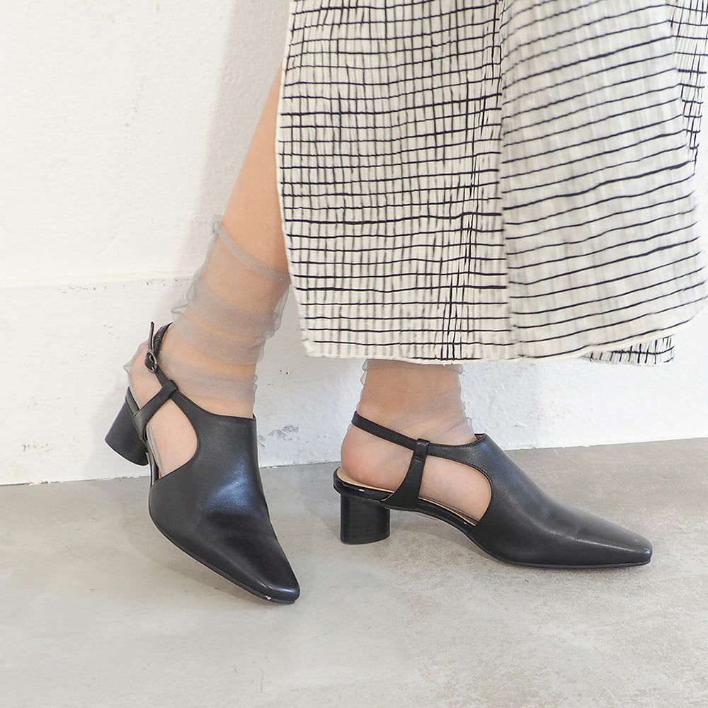 バックスリングパンプス（CA_1320713） | あしながおじさん / cavacava