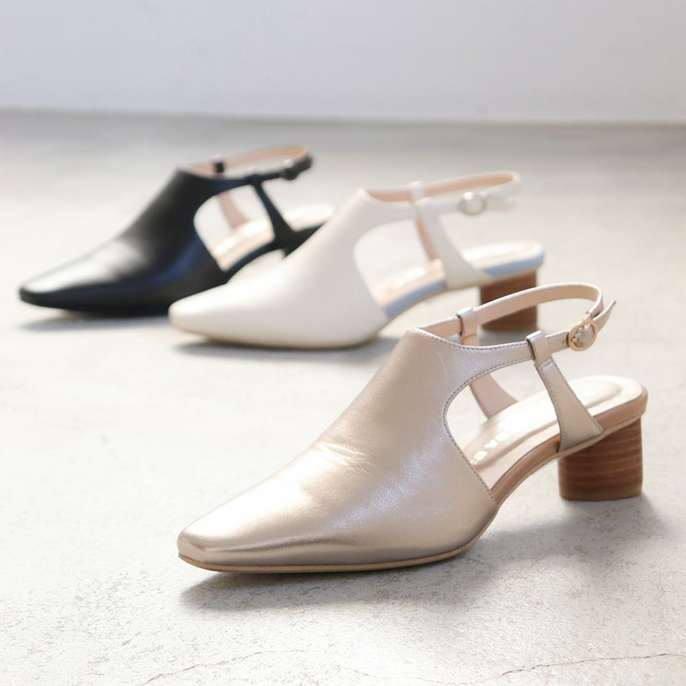 バックスリングパンプス（CA_1320713） | あしながおじさん / cavacava